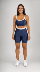 Conjunto Canelado sem bolso - Short e Top
