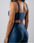 CONJUNTO SHORT E TOP - CANELADO