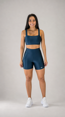 CONJUNTO SHORT E TOP - CANELADO
