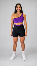 Conjunto Short e Top de um ombro só
